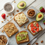 recipes with nuts and whole wheat toast