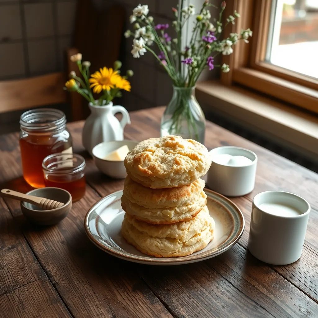 einkorn biscuits recipe cream