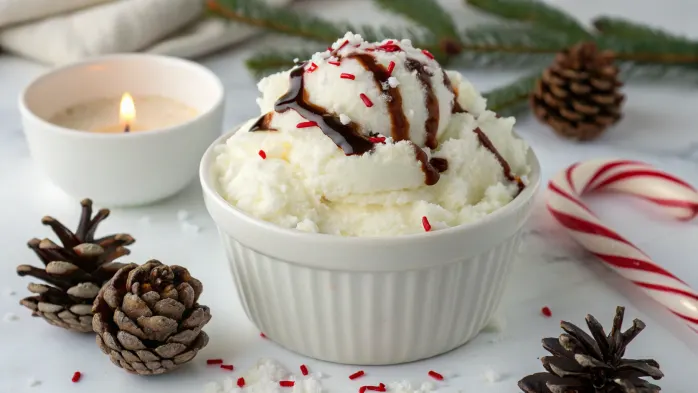 Snow cream recipe without condensed milk